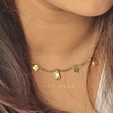 Aurielle Prism Charm Necklace