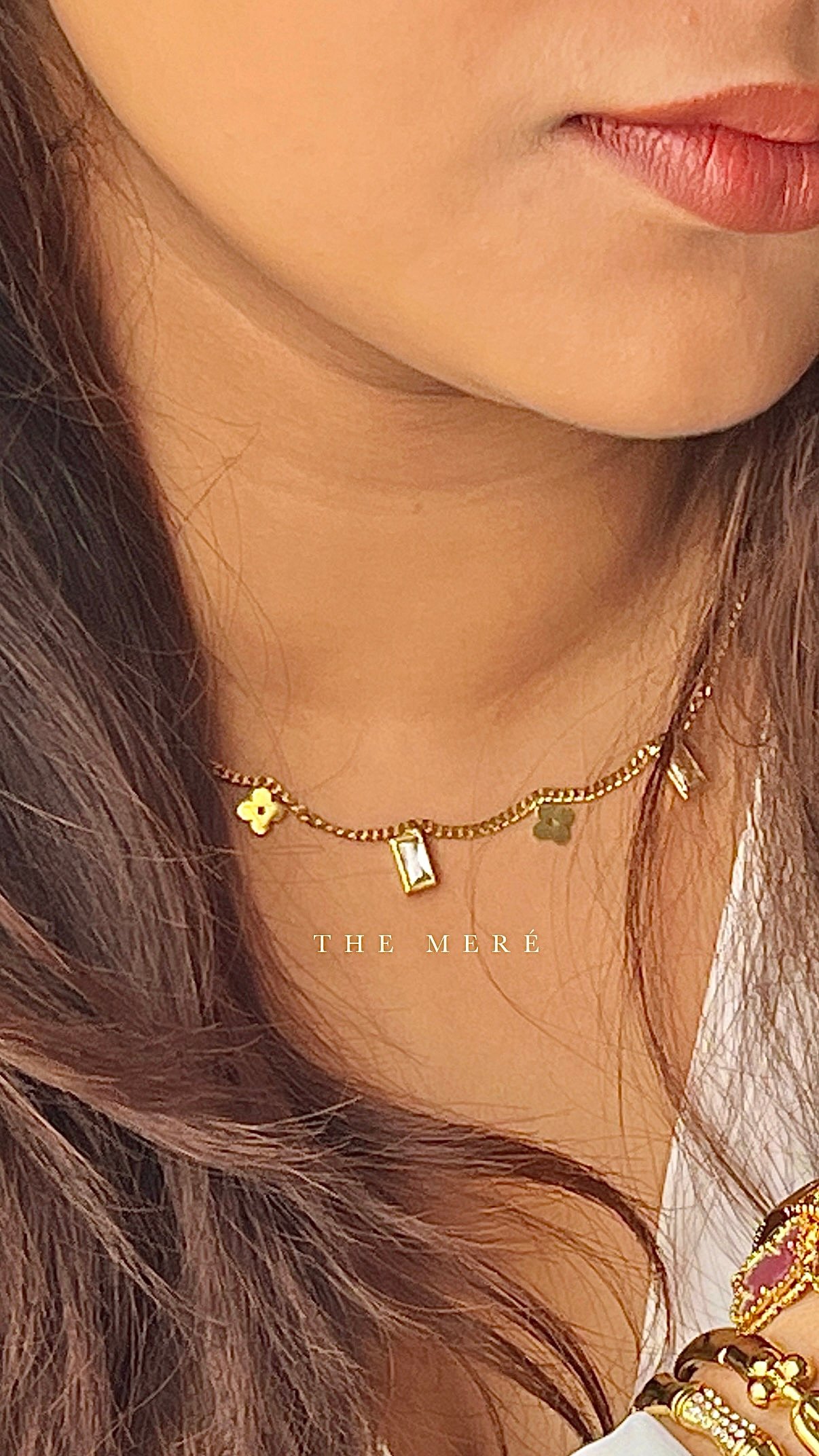 Aurielle Prism Charm Necklace