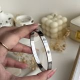 Celestia Clover Crystal Bangle