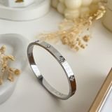 Celestia Clover Crystal Bangle