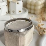 Aurelia Crystal Clover Bangle