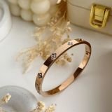 Celestia Clover Crystal Bangle