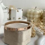 Celestia Clover Crystal Bangle