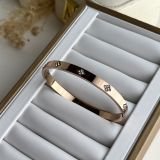 Celestia Clover Crystal Bangle