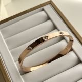 Celestia Clover Crystal Bangle