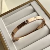 Aurelia Crystal Clover Bangle