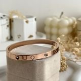 Aurelia Crystal Clover Bangle