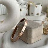 Aurelia Crystal Clover Bangle