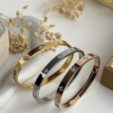 Celestia Clover Crystal Bangle