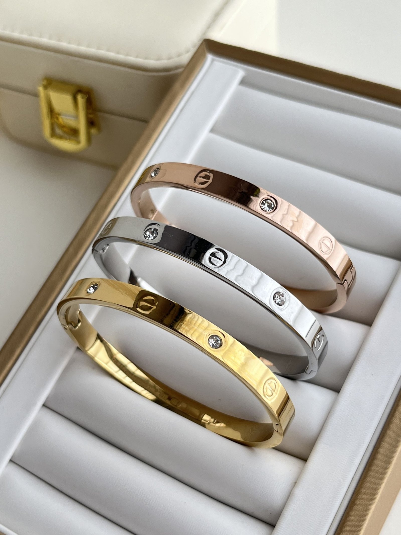 Eternal Unity Diamond Love Bangle