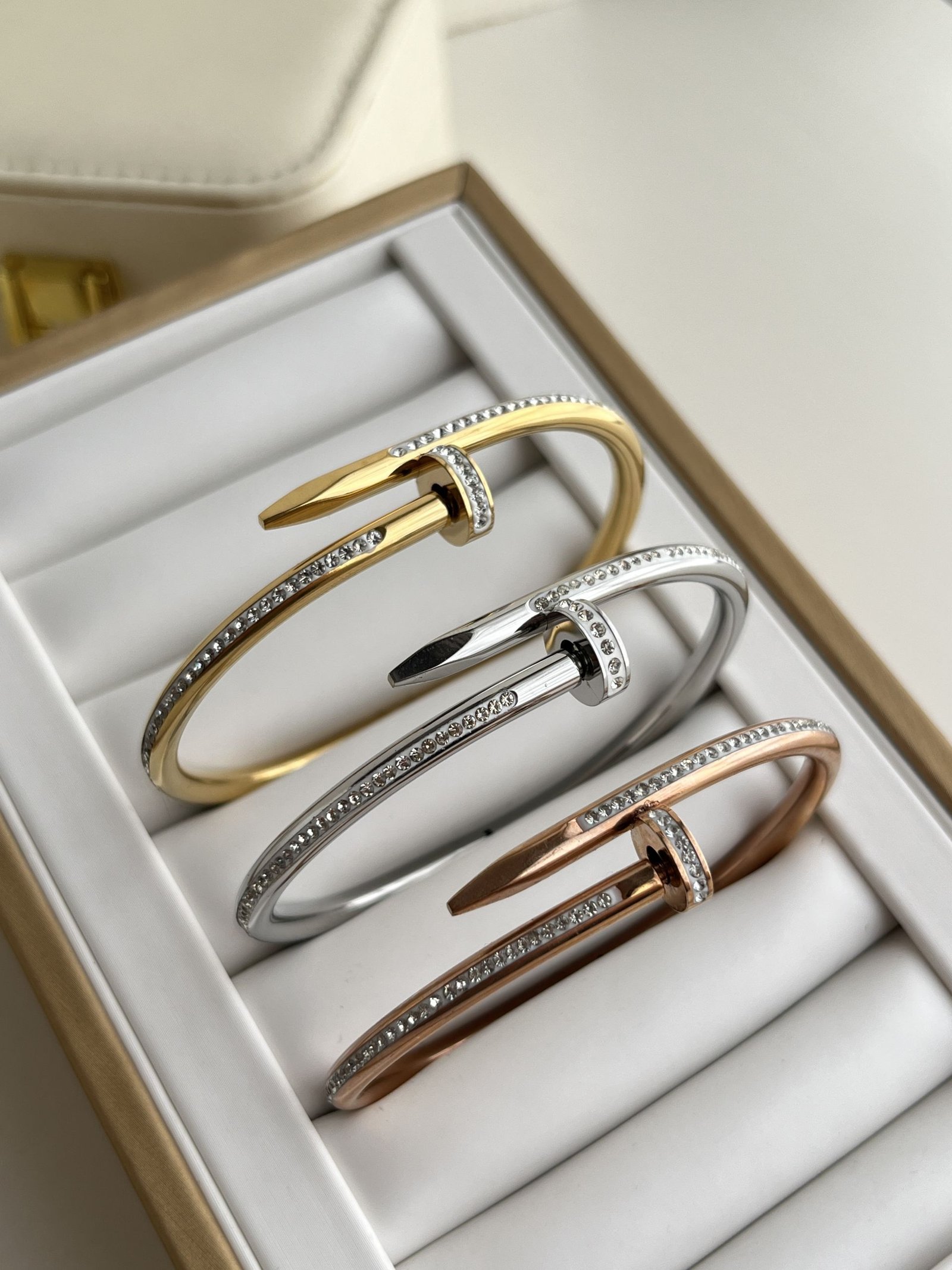 Aurex Pavé Nail Cuff