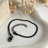 Silvara Slim Snake Chain Bracelet