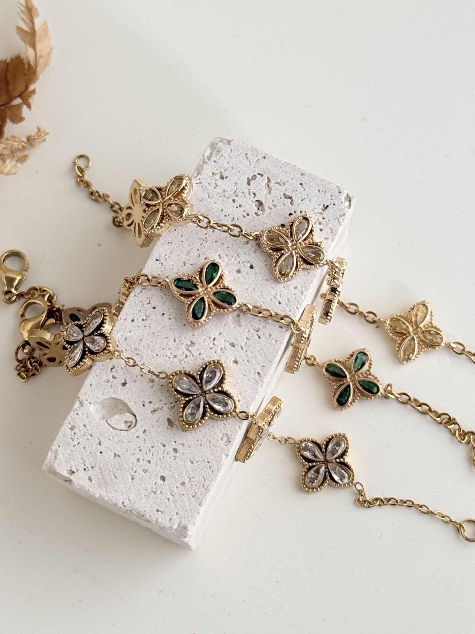 Alhambra Full Clover Motif Bracelet