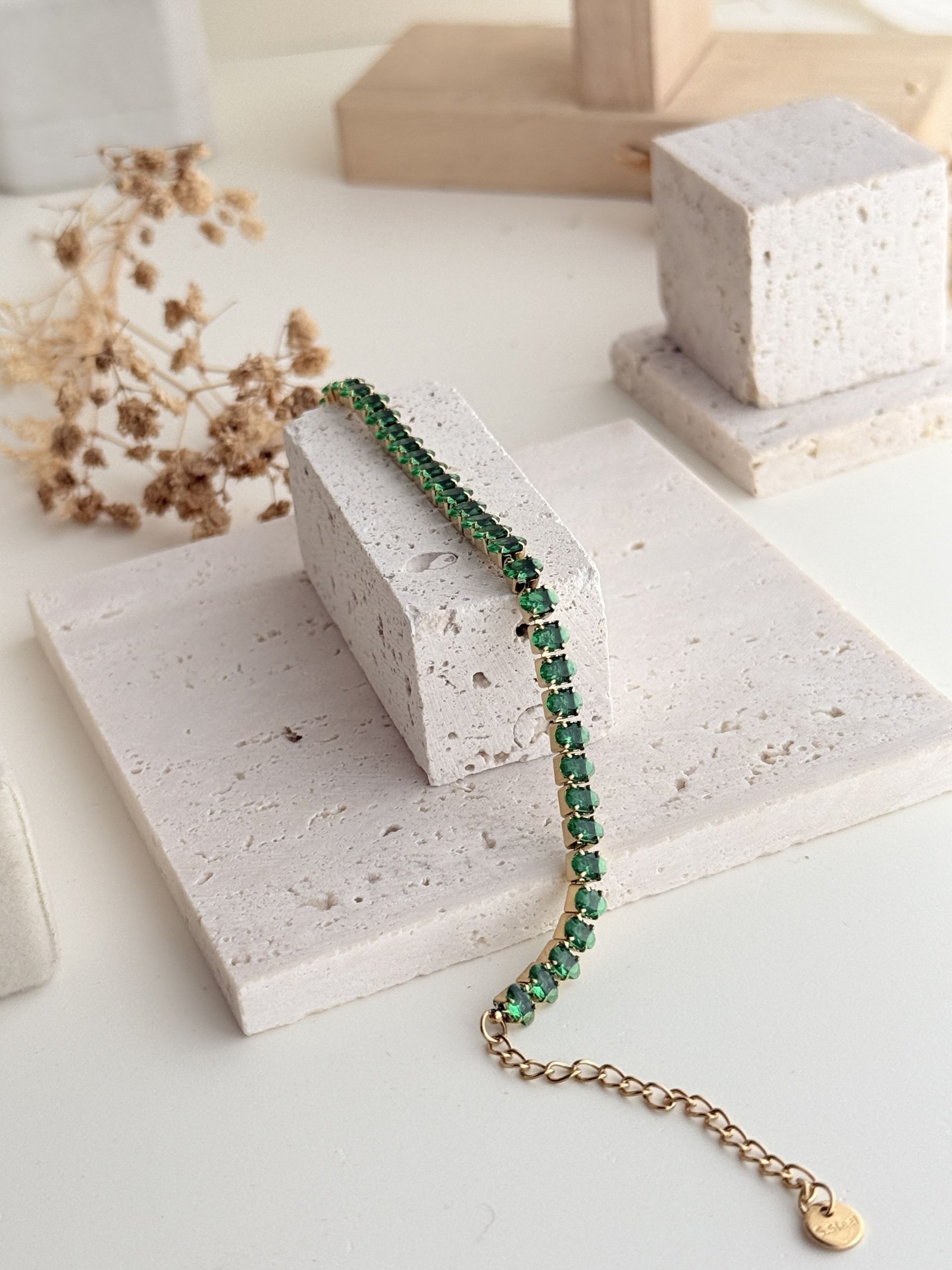 CZ Tennis Chain Bracelet