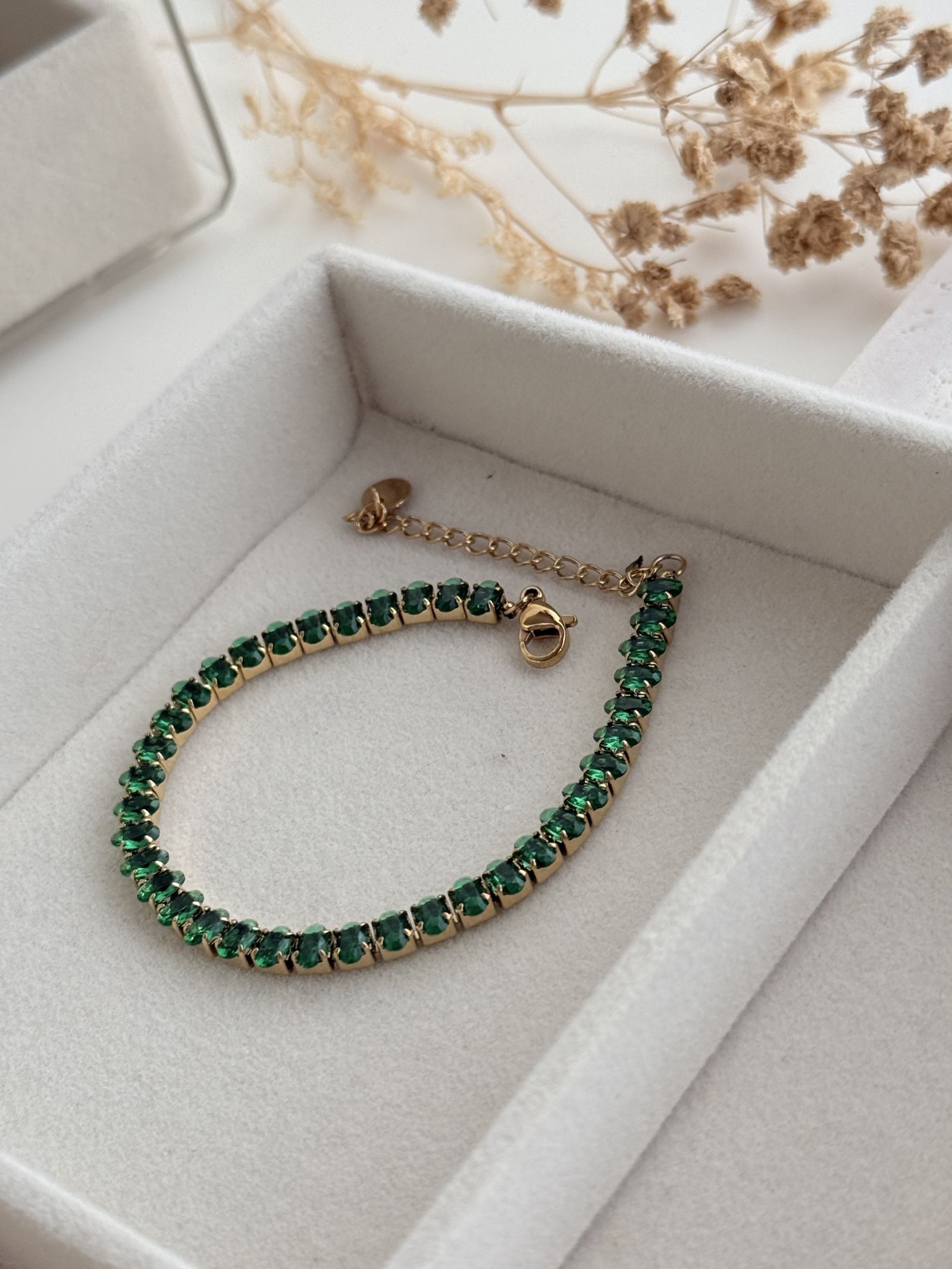 CZ Tennis Chain Bracelet
