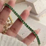 CZ Tennis Chain Bracelet
