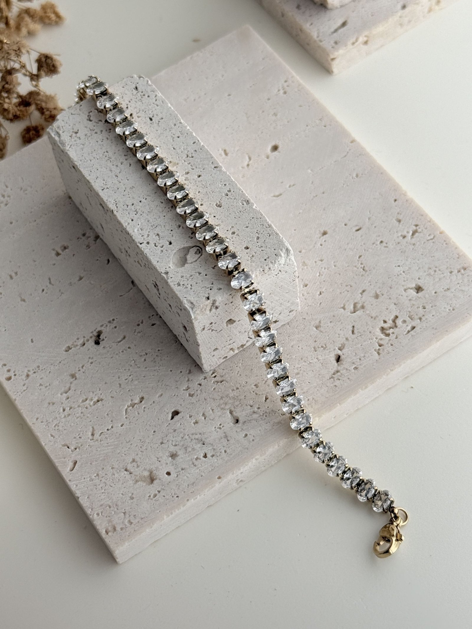 CZ Tennis Chain Bracelet