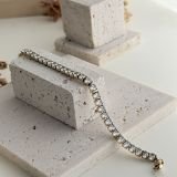 CZ Tennis Chain Bracelet