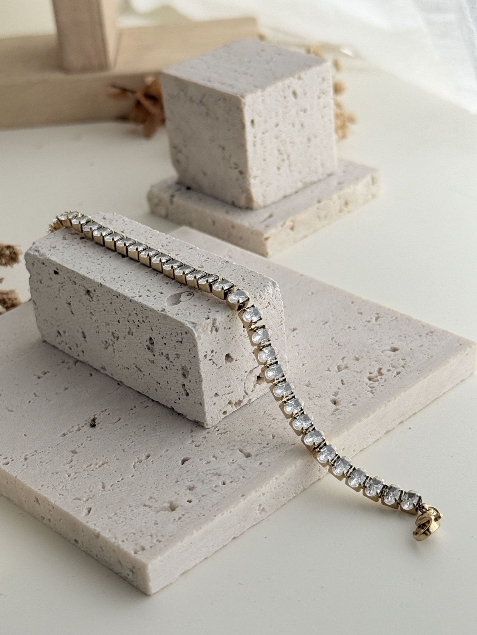CZ Tennis Chain Bracelet