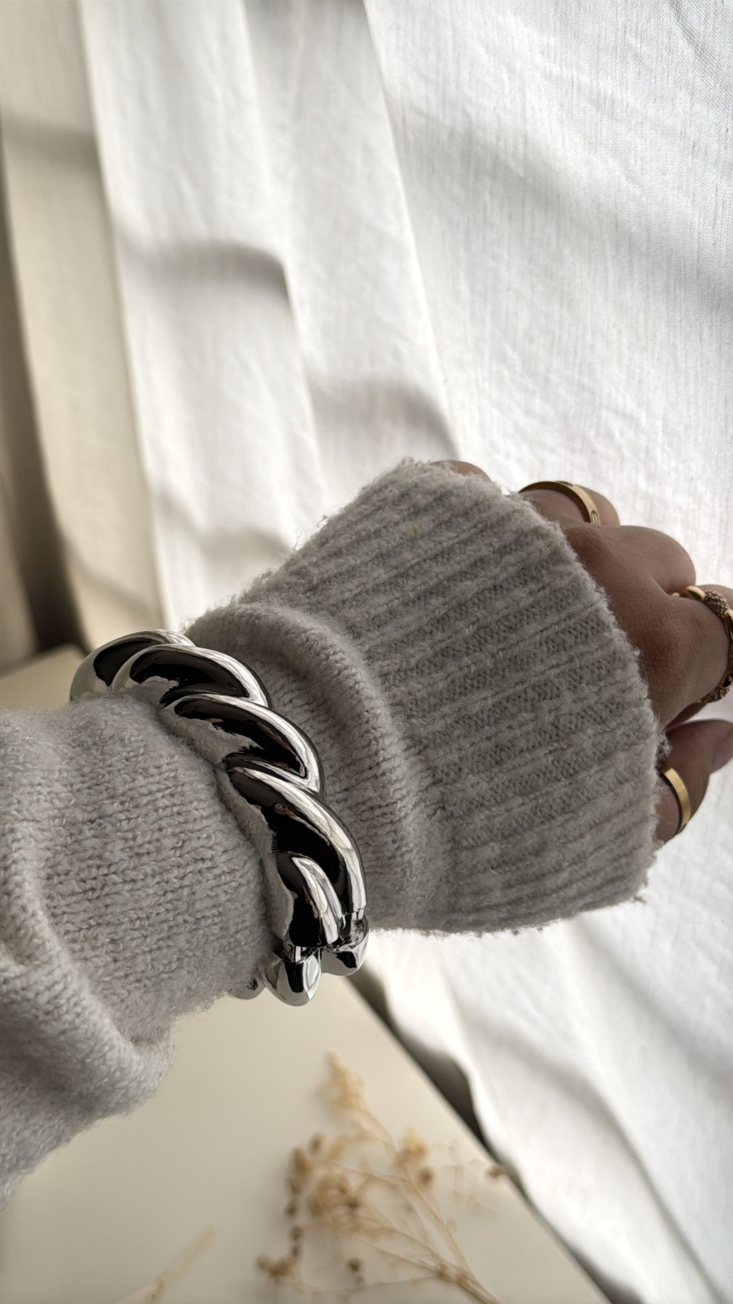 Aurelia Twist Luxe Cuff