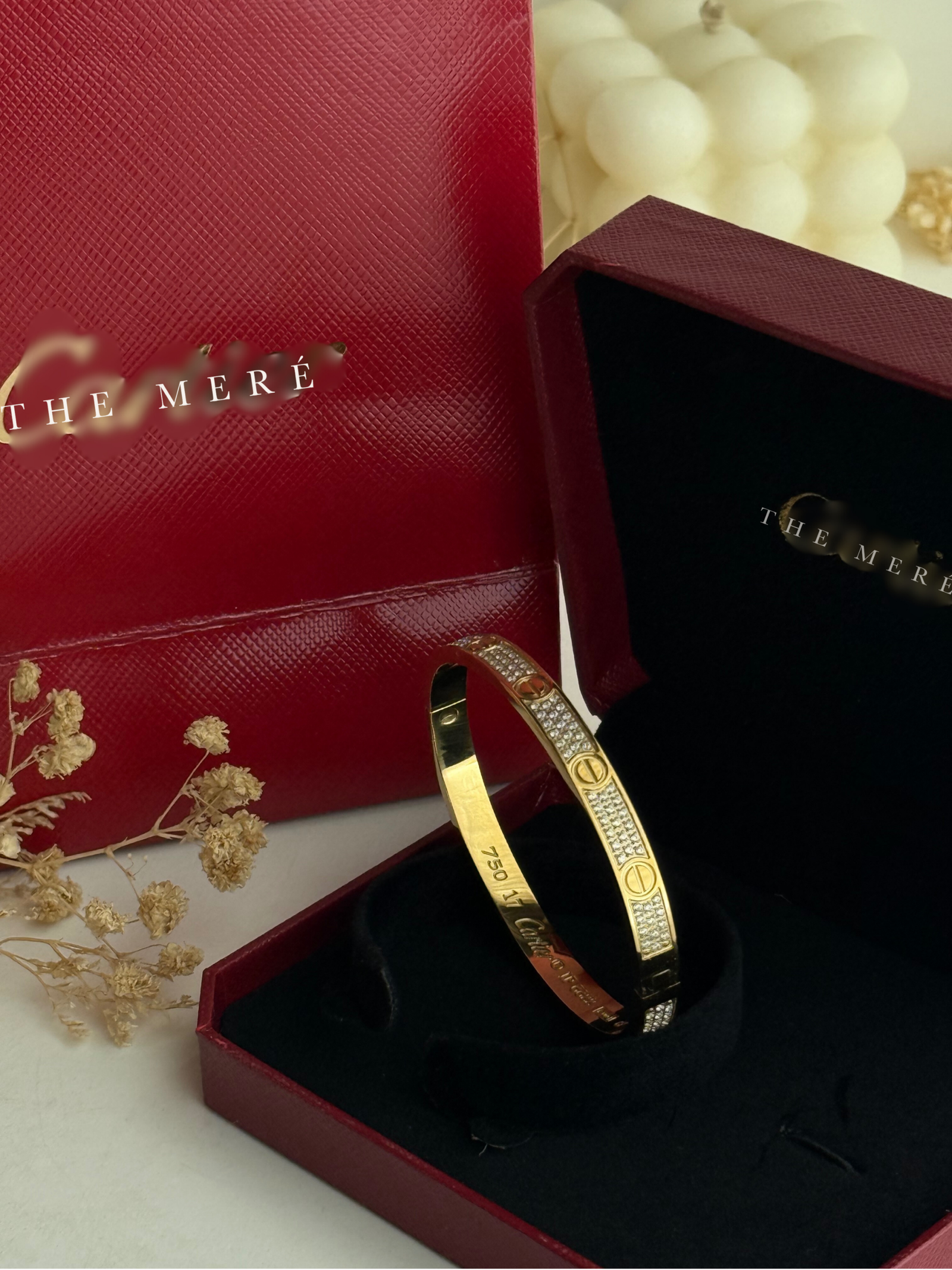 Aurelia Trinity Pavé Bangle