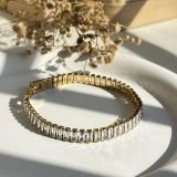 Veloria Baguette Tennis Chain Bracelet