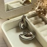 Lunara Teardrop Stud Earrings