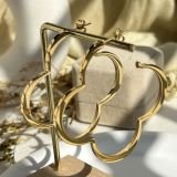 Aurielle Clover Hoop Earrings
