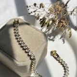 Lunessa Oval Tennis Chain Bracelet