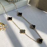 Elvara Five Clover Chain Necklace