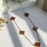 Elvara Five Clover Chain Necklace