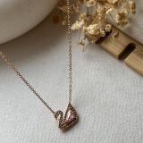 Lunara Swan Crystal Necklace