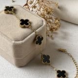 Aurelia Clover Charm Chain Bracelet