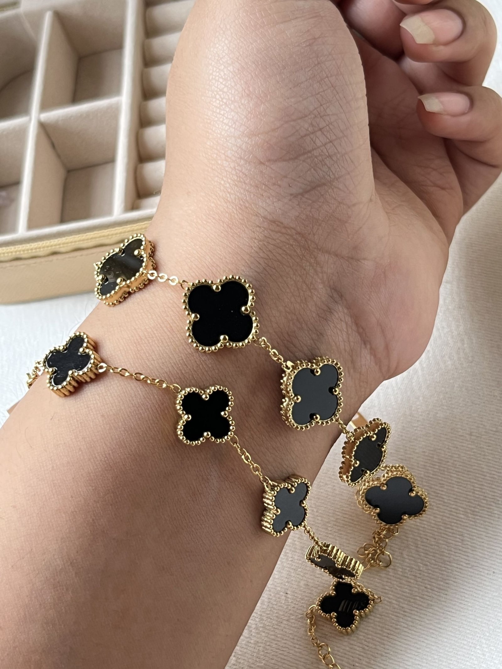 Aurelia Clover Chain Bracelet