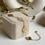 Mireya Medallion Chain Bracelet