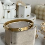 Celestia Clover Crystal Bangle