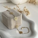 Mireya Medallion Chain Bracelet