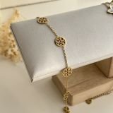 Mireya Medallion Chain Bracelet