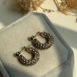 Crystal Glow Mini Hoops