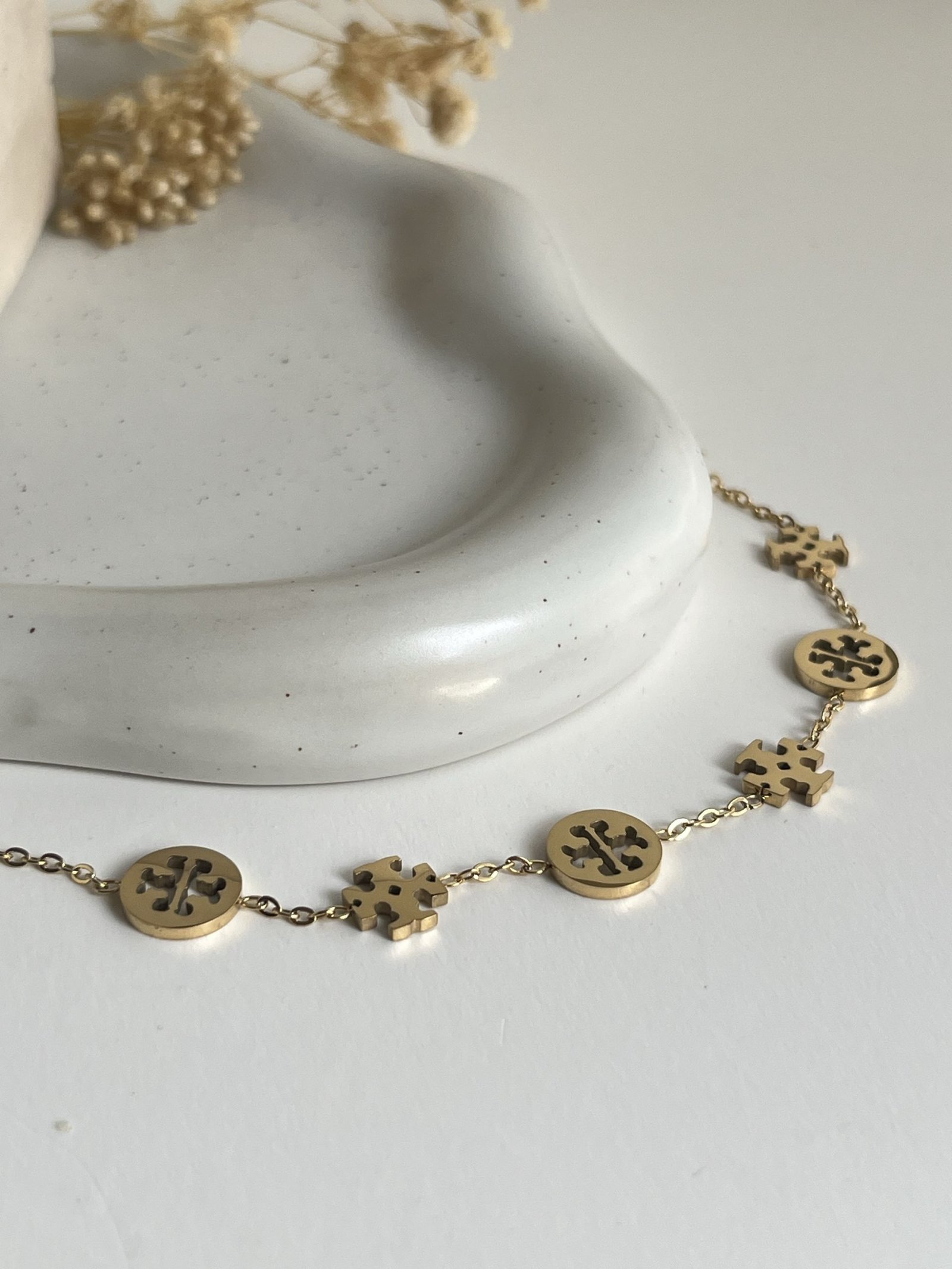 Aurex Dual-Motif Chain Bracelet