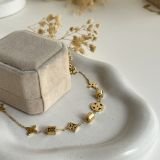 Monvera Motif Chain Bracelet