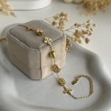 Monvera Motif Chain Bracelet