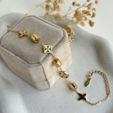 Monvera Motif Chain Bracelet