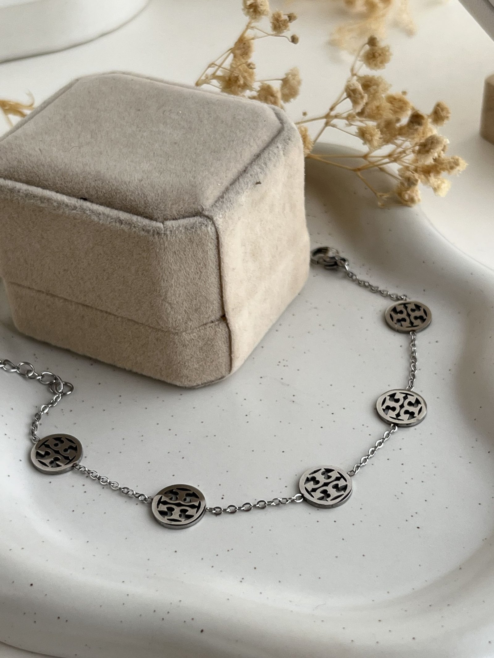 Mireya Medallion Chain Bracelet