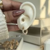 Crystal Glow Mini Hoops