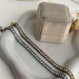 Seraphine Crystal Link Chain Bracelet