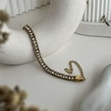 Seraphine Crystal Link Chain Bracelet