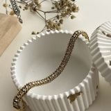 Seraphine Crystal Link Chain Bracelet