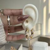 Nolita Pearl Twist Hoops