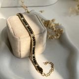 Aureline Duo-Tone Tennis Chain Bracelet